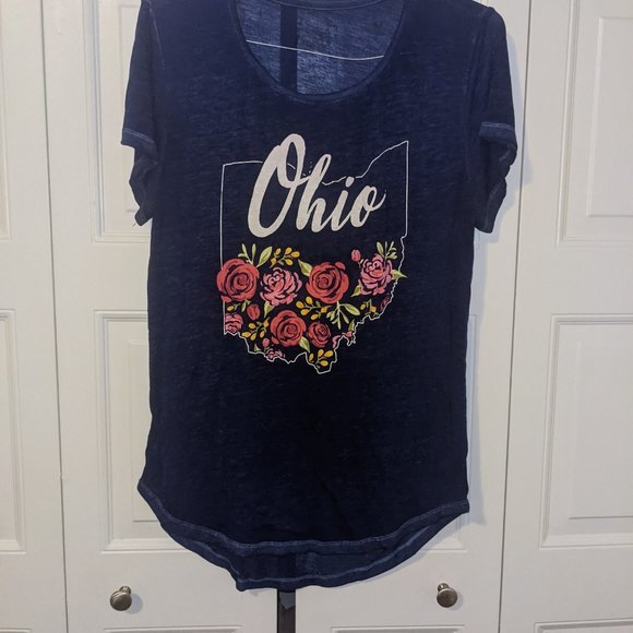 💐 Vivid floral Ohio top - stretchy and lightweight - Picture 3 of 4